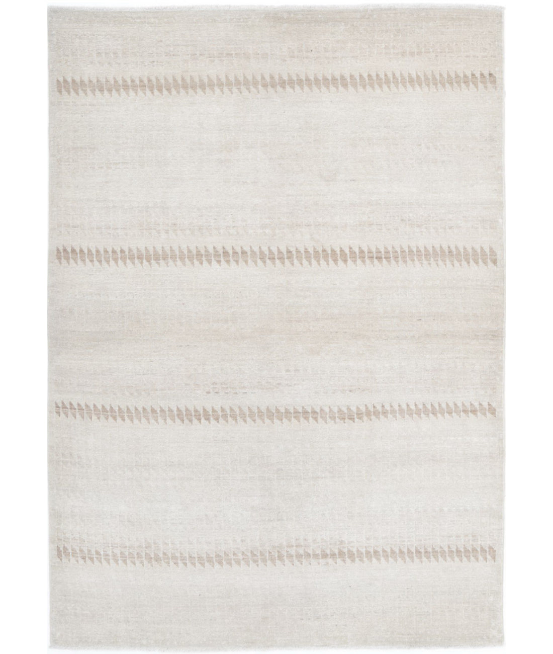 Alfombra de lana Serenity Artemix anudada a mano - 3'11'' x 5'7''