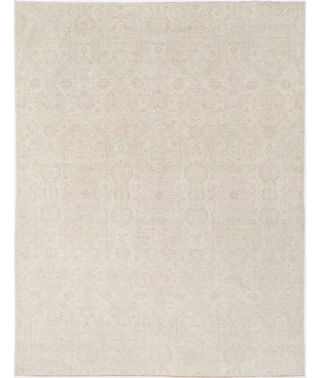 Hand Knotted Artemix Wool Rug - 8&#39;11&#39;&#39; x 11&#39;6&#39;&#39; 8&#39;11&#39;&#39; x 11&#39;6&#39;&#39; (268 X 345) / Grey / Ivory