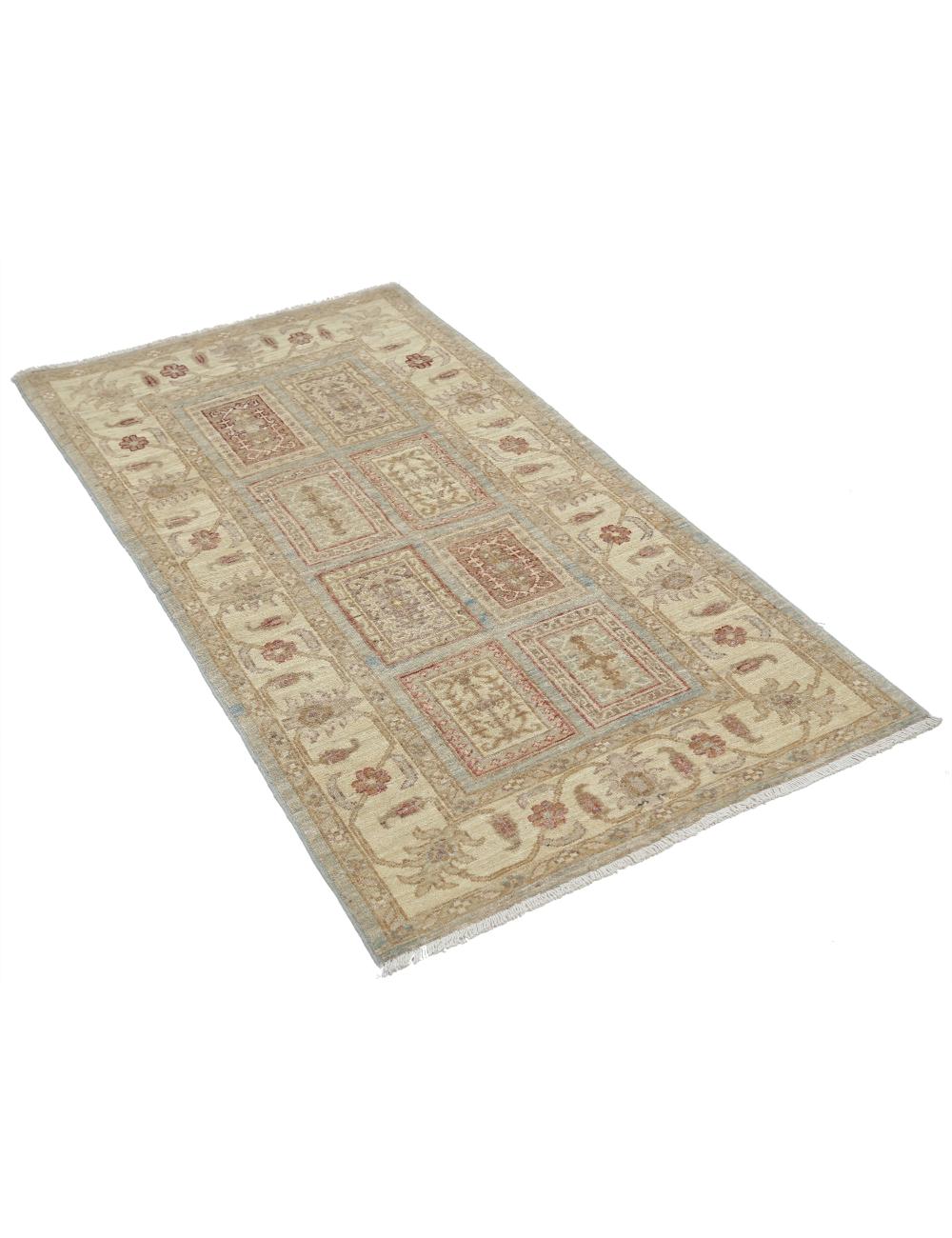 Hand Knotted Bakhtiari Wool Rug - 2'9'' x 4'11'' Arteverk Arteverk Rugs