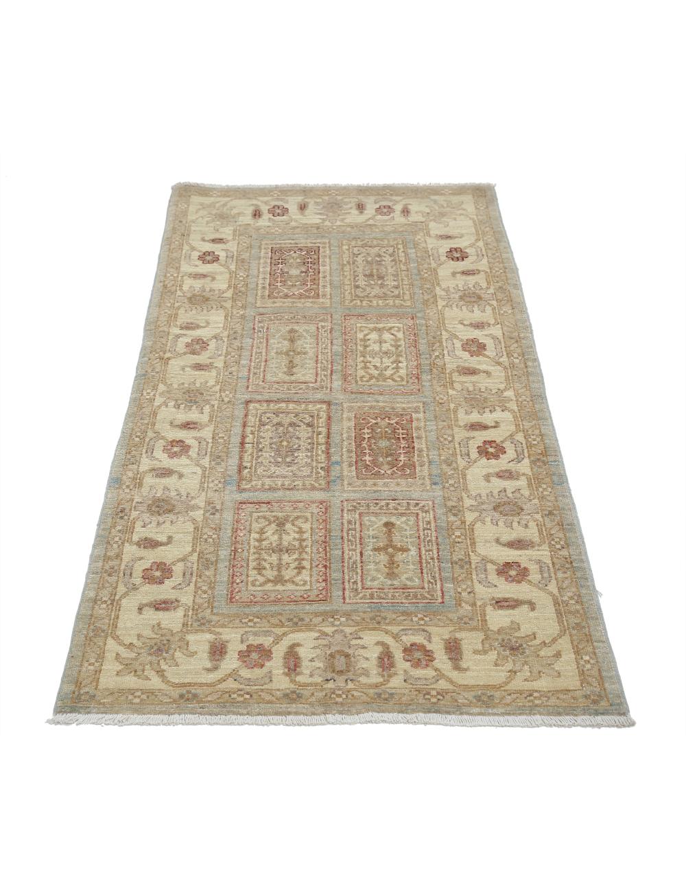 Hand Knotted Bakhtiari Wool Rug - 2'9'' x 4'11'' Arteverk Arteverk Rugs