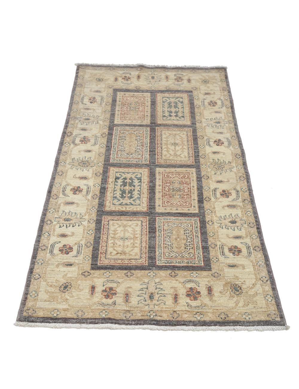 Hand Knotted Bakhtiari Wool Rug - 2'9'' x 5'4'' Arteverk Arteverk Rugs