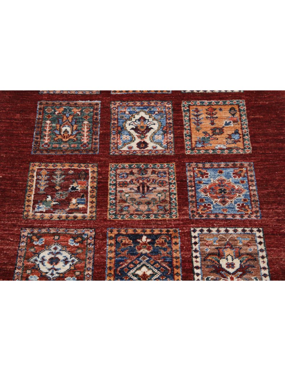 Hand Knotted Bakhtiari Wool Rug - 2'10'' x 4'3'' Arteverk Arteverk Rugs