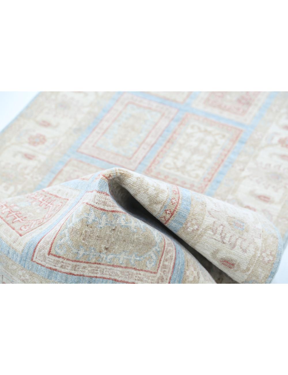 Hand Knotted Bakhtiari Wool Rug - 2'7'' x 10'1'' Arteverk Arteverk Rugs