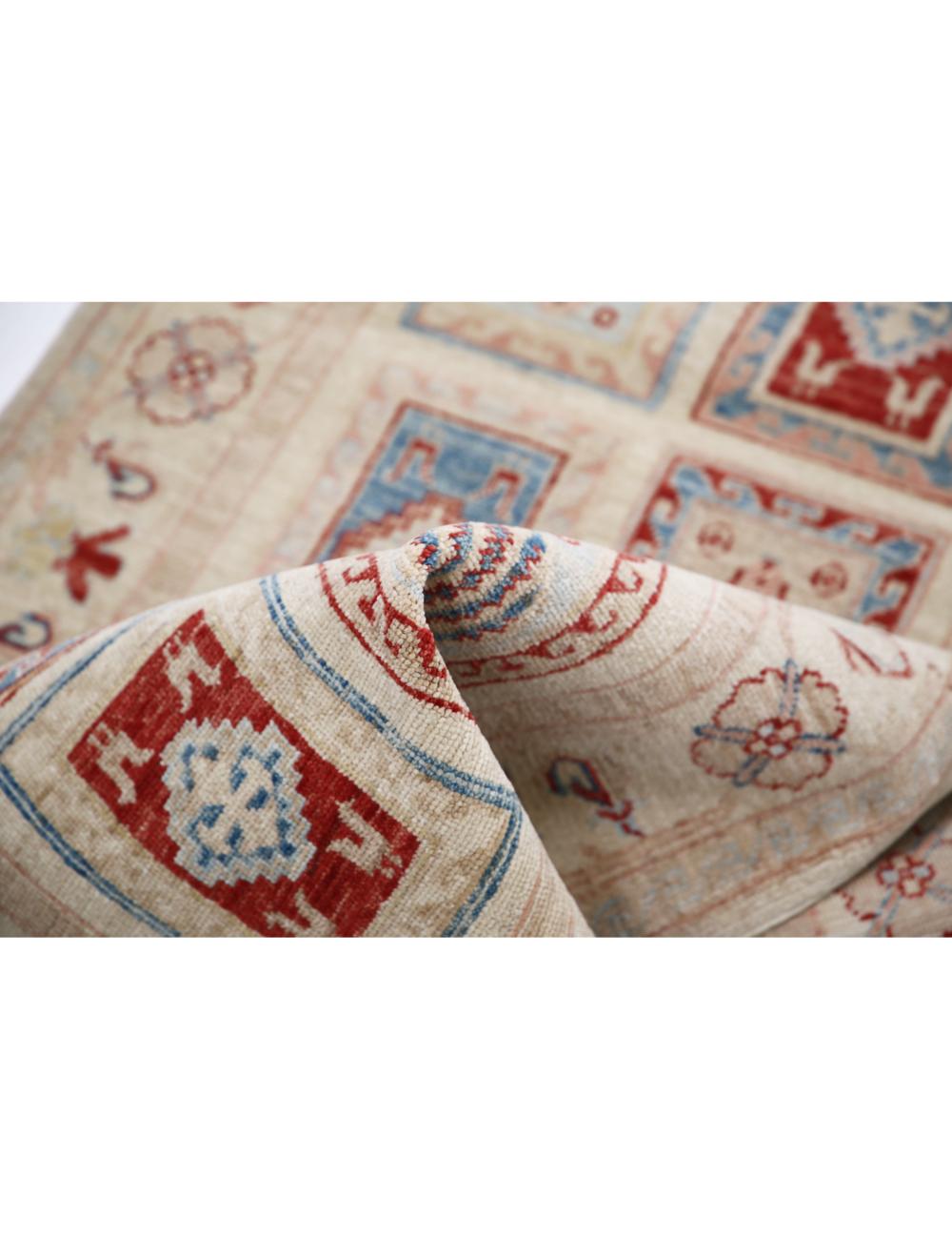 Hand Knotted Bakhtiari Wool Rug - 2'6'' x 7'1'' Arteverk Arteverk Rugs