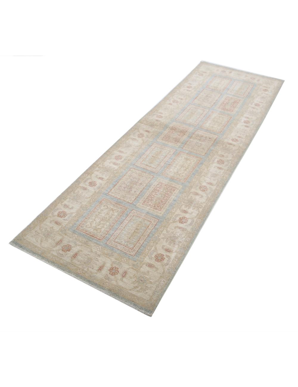 Hand Knotted Bakhtiari Wool Rug - 2'7'' x 8'2'' Arteverk Arteverk Rugs