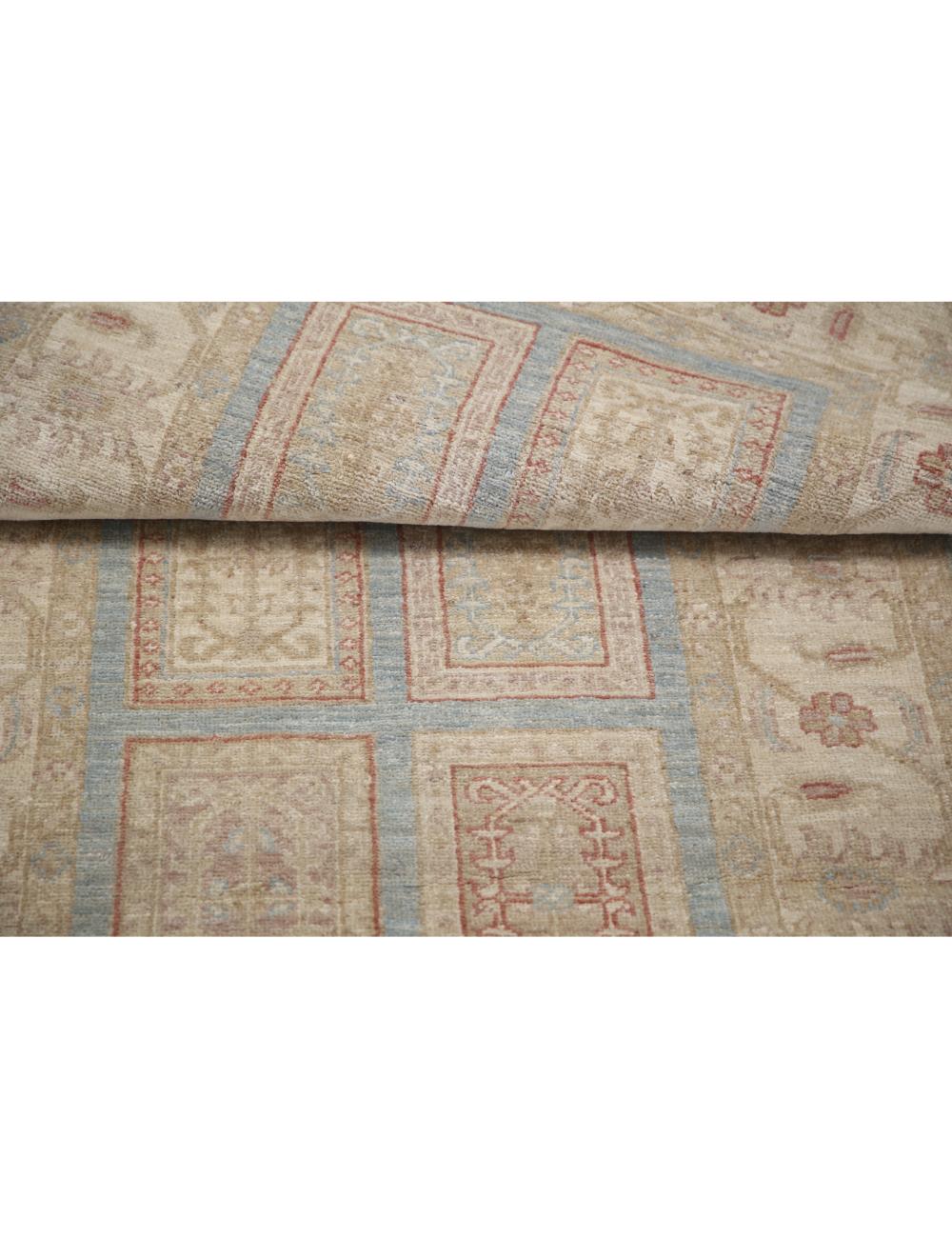 Hand Knotted Bakhtiari Wool Rug - 2'7'' x 8'2'' Arteverk Arteverk Rugs