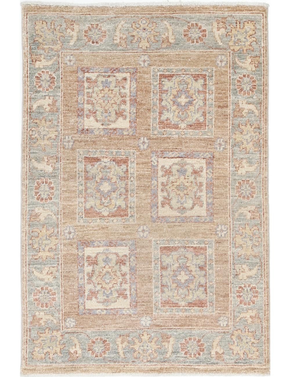 Hand Knotted Bakhtiari Wool Rug - 2'1'' x 3'0''