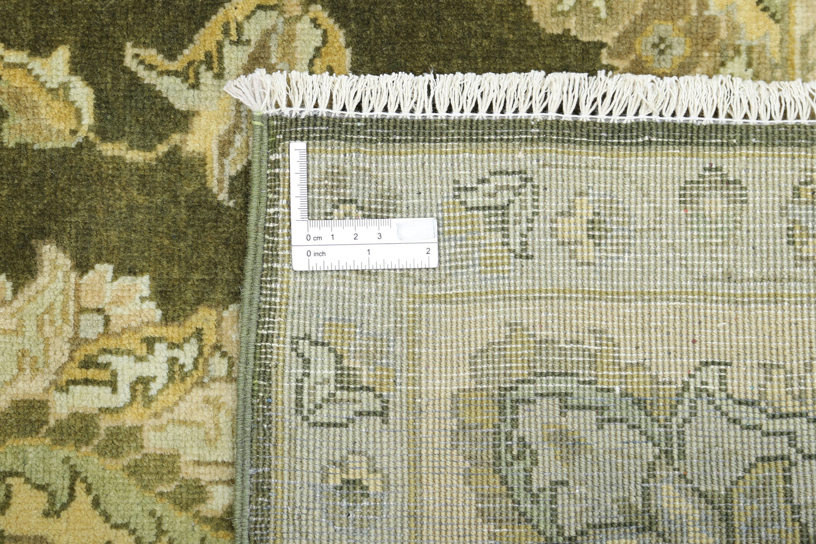 Hand Knotted Ziegler Wool Rug - 7'11'' x 9'10''