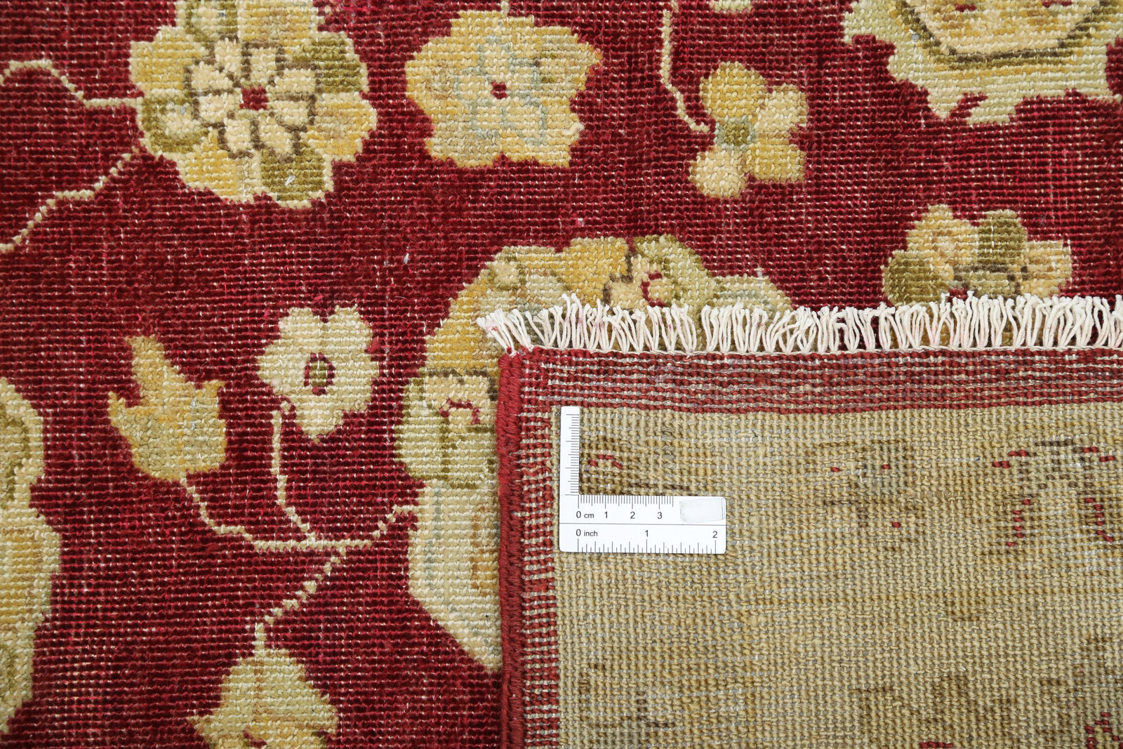 Hand Knotted Ziegler Wool Rug - 8'10'' x 11'4''