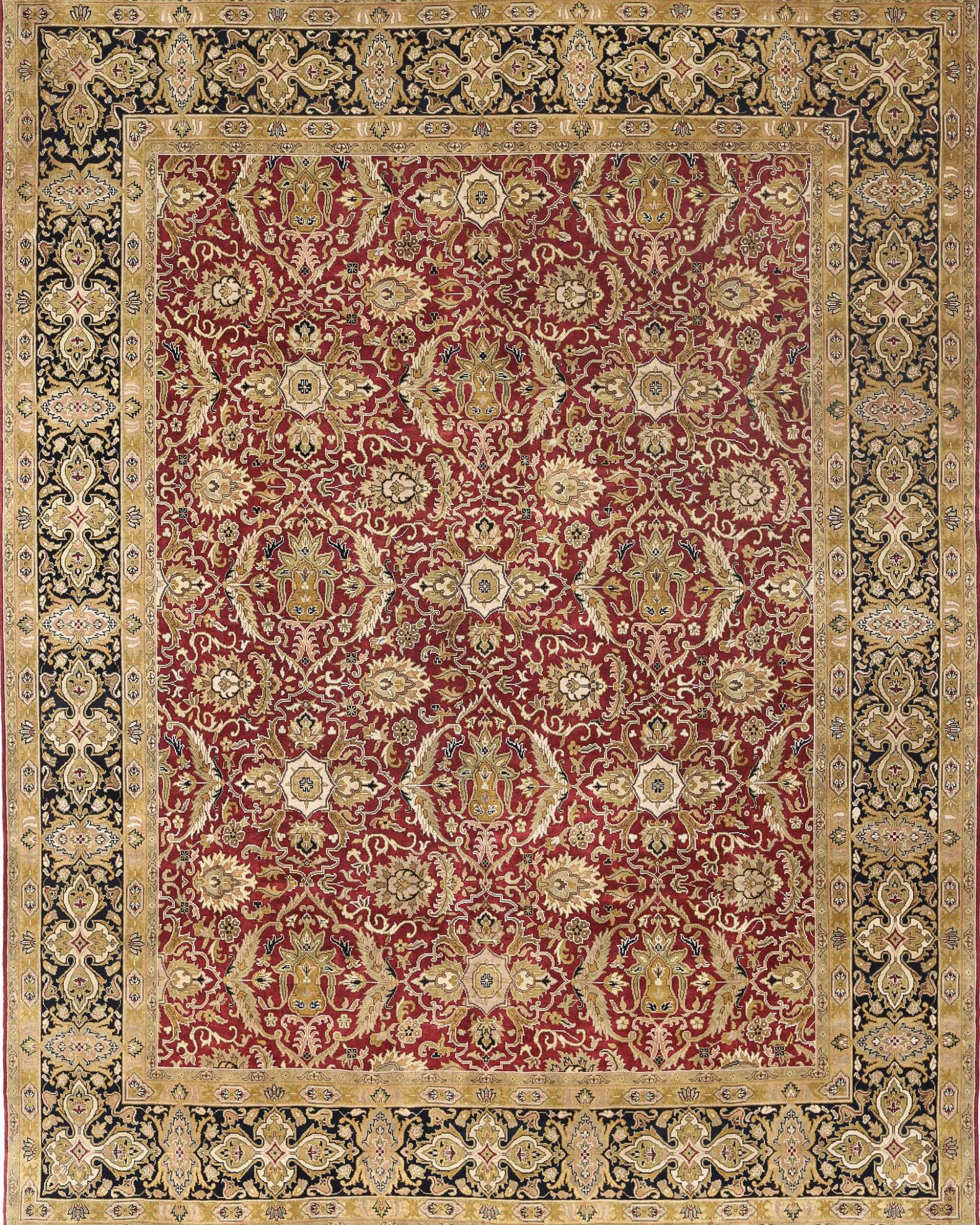 Alfombra de lana Ziegler anudada a mano - 9'1'' x 11'8''