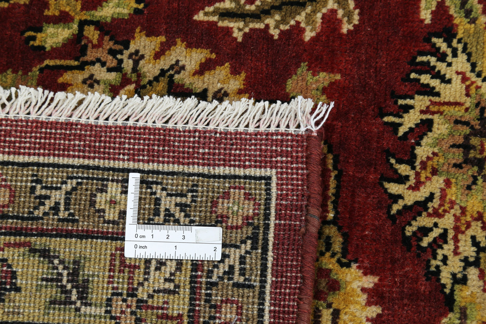 Hand Knotted Ziegler Wool Rug - 9'0'' x 11'11''