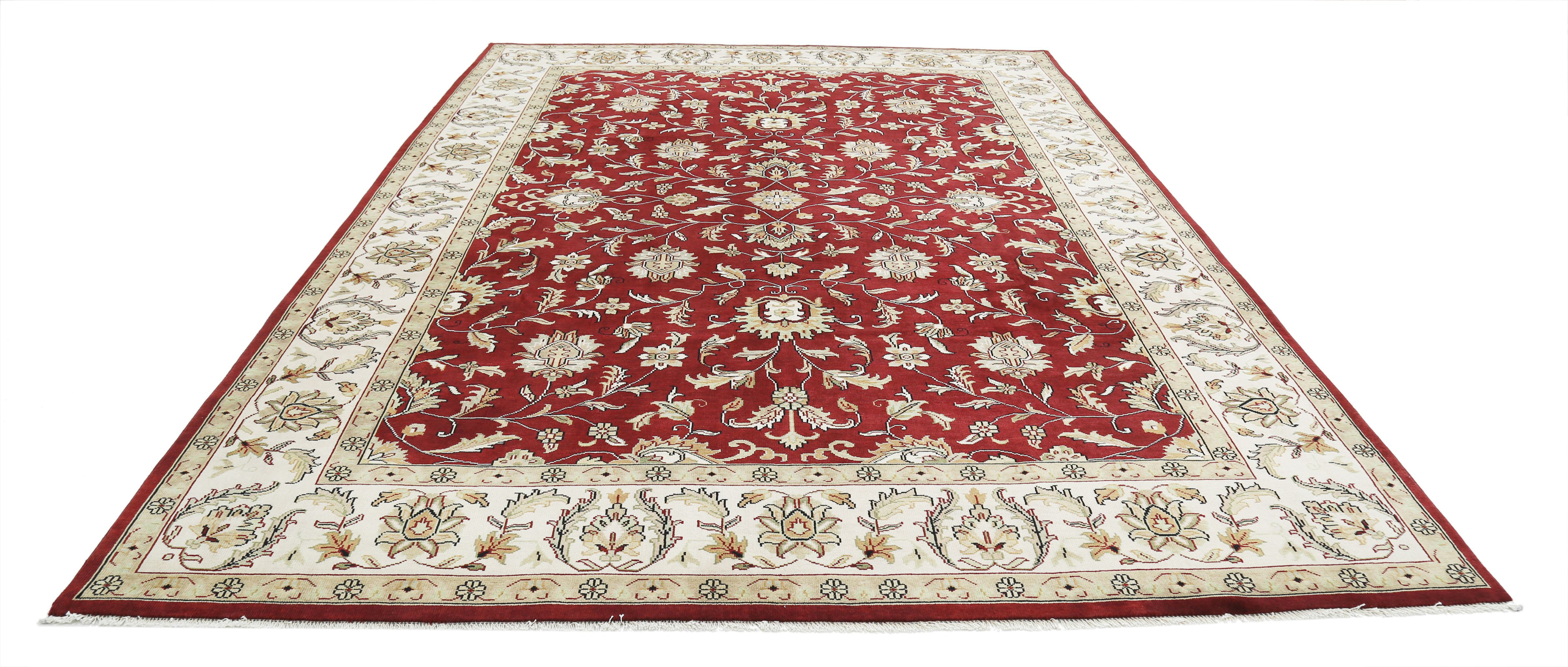 Alfombra de lana Ziegler anudada a mano - 8'6'' x 11'11''