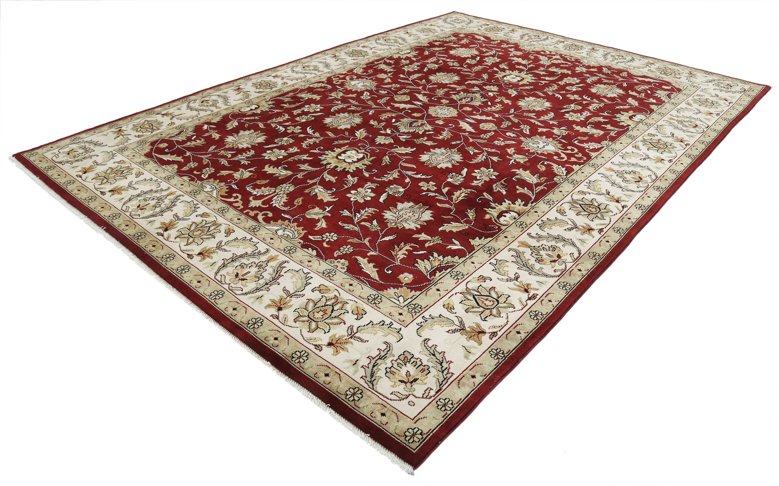 Alfombra de lana Ziegler anudada a mano - 8'6'' x 11'11''