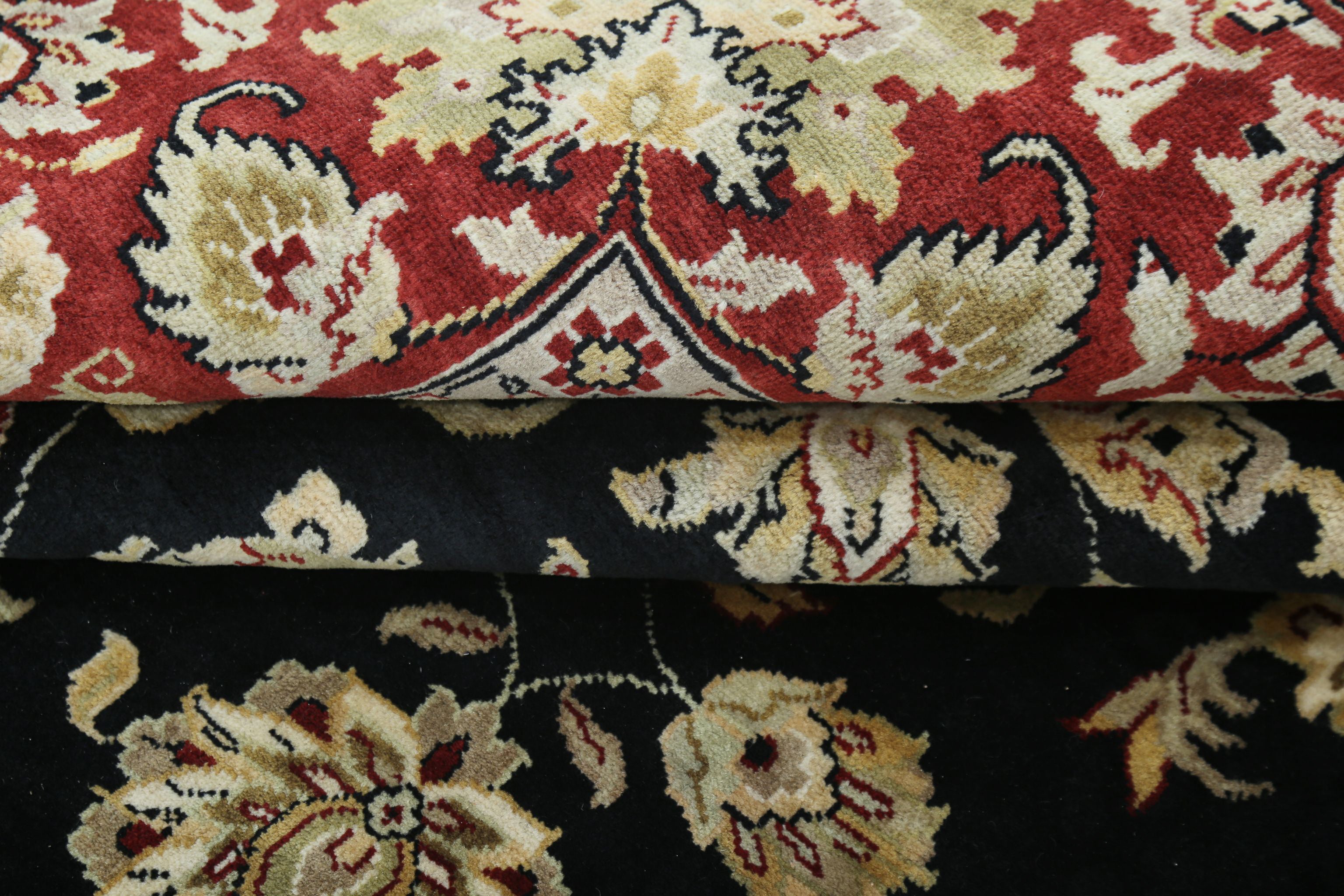 Hand Knotted Ziegler Wool Rug - 9'0'' x 11'11''