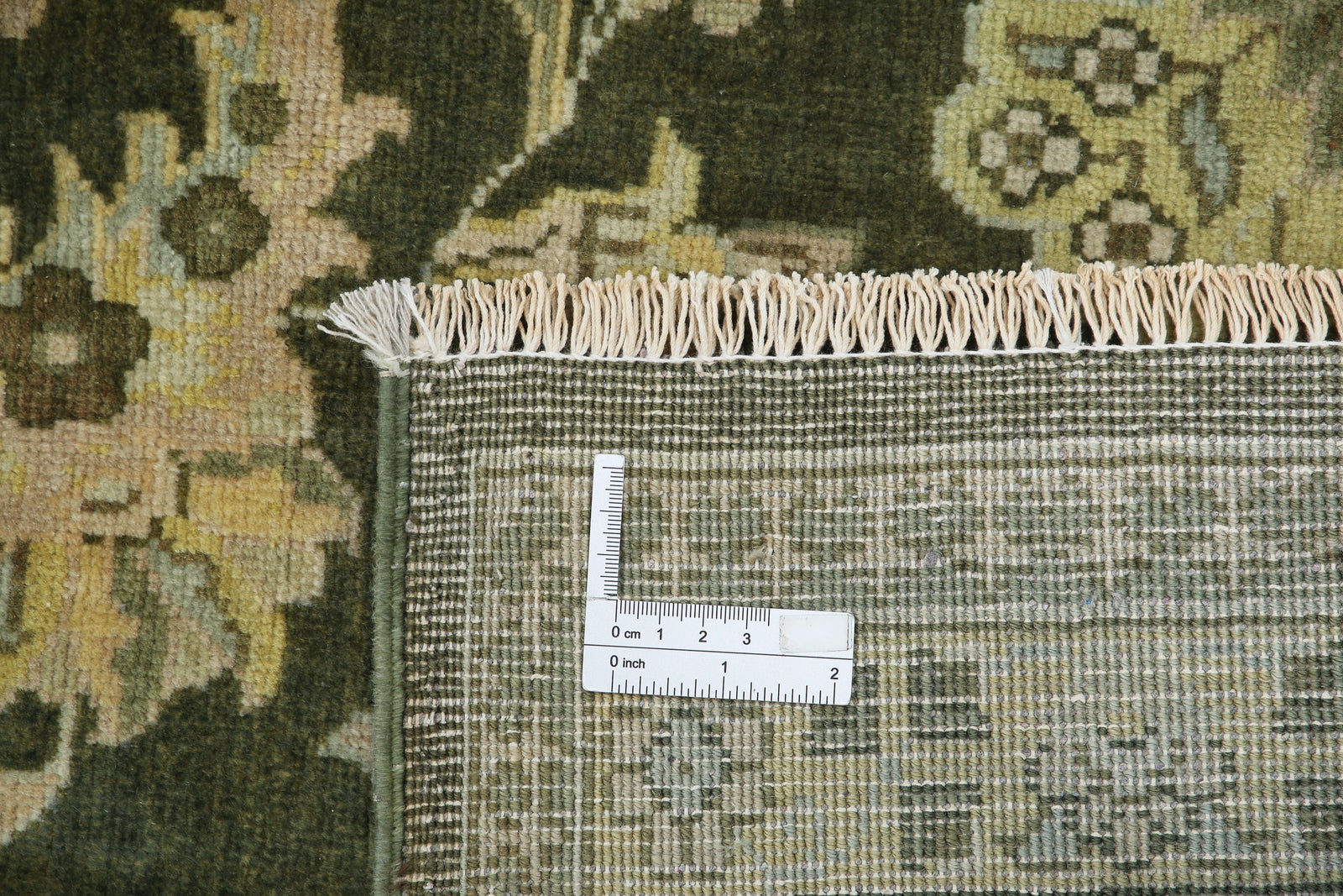 Hand Knotted Ziegler Wool Rug - 9'0'' x 11'10''