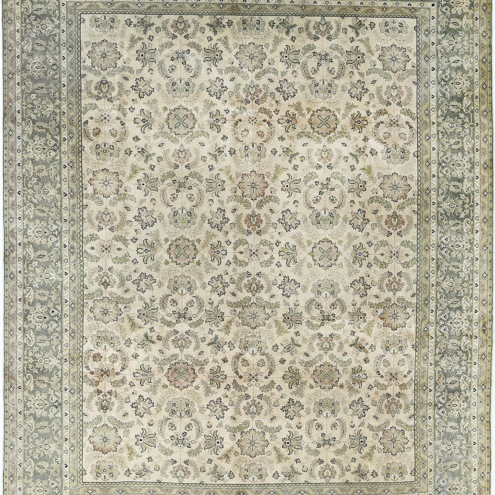 Alfombra de lana Ziegler anudada a mano - 9'0'' x 11'10''