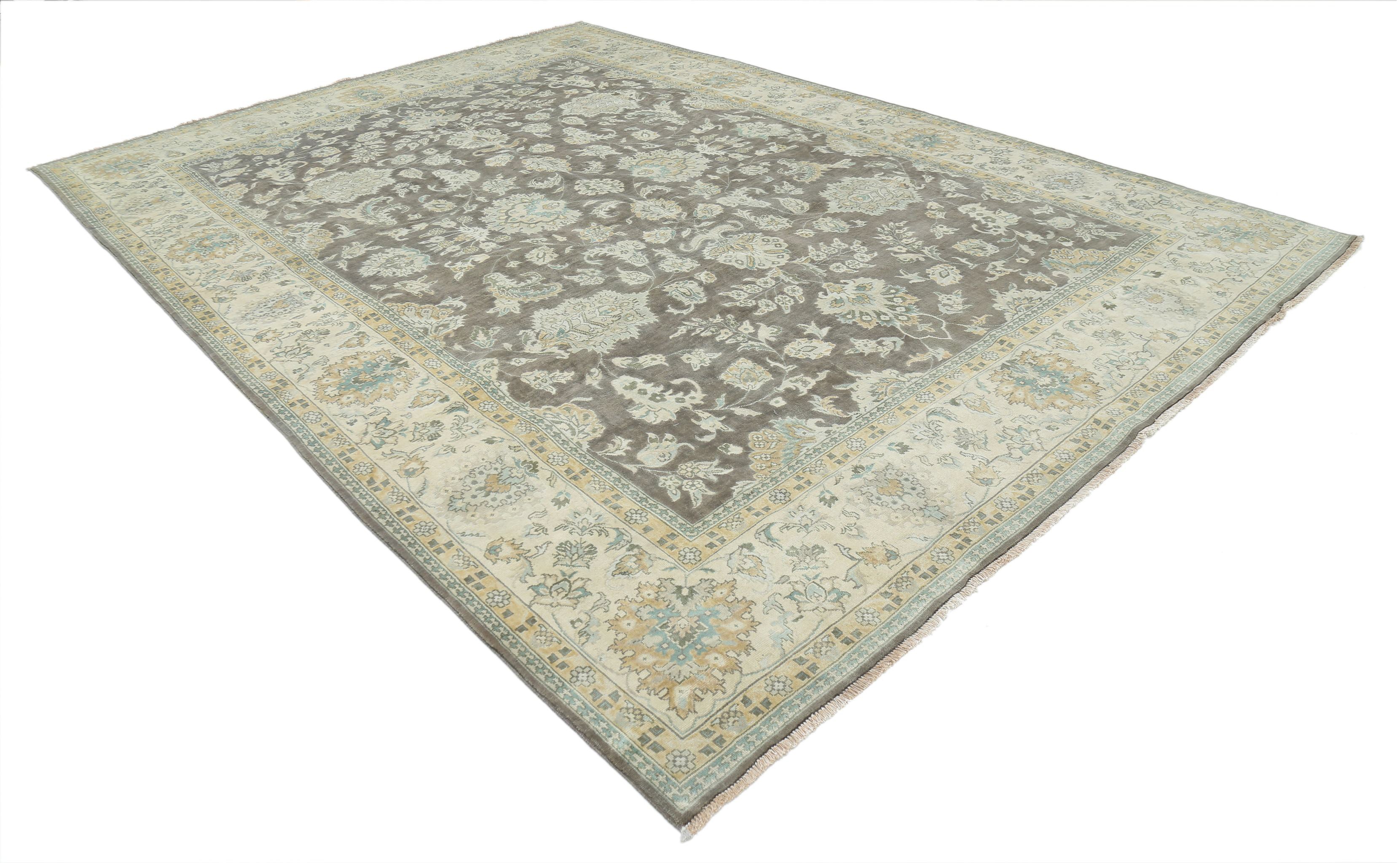Alfombra de lana Ziegler anudada a mano - 8'10'' x 12'2''