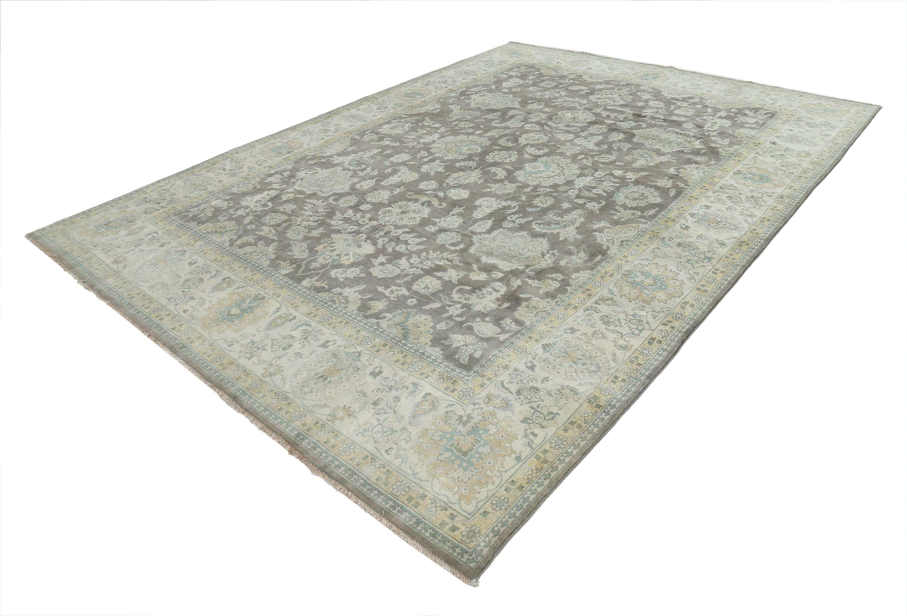 Alfombra de lana Ziegler anudada a mano - 8'10'' x 12'2''