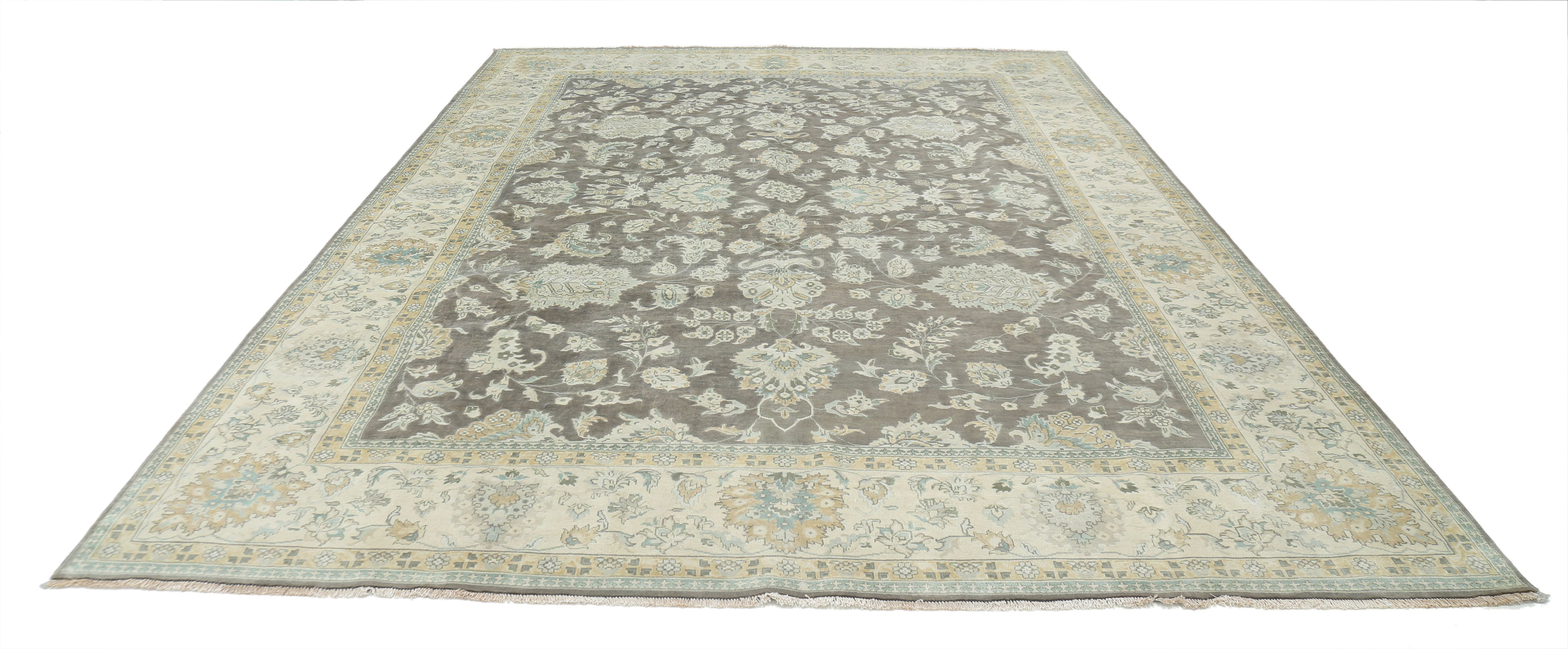 Alfombra de lana Ziegler anudada a mano - 8'10'' x 12'2''