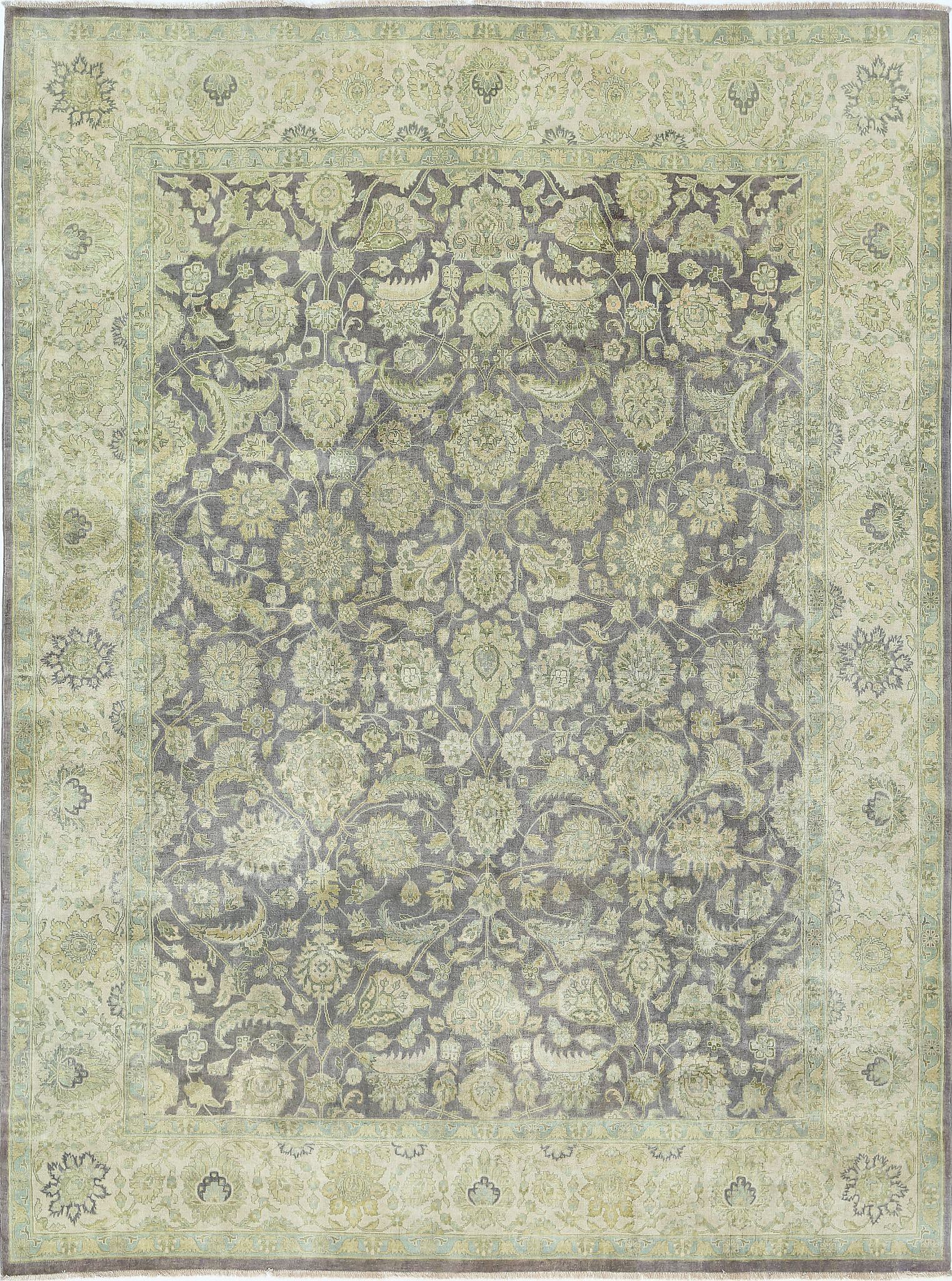 Hand Knotted Ziegler Wool Rug - 8'10'' x 11'10''