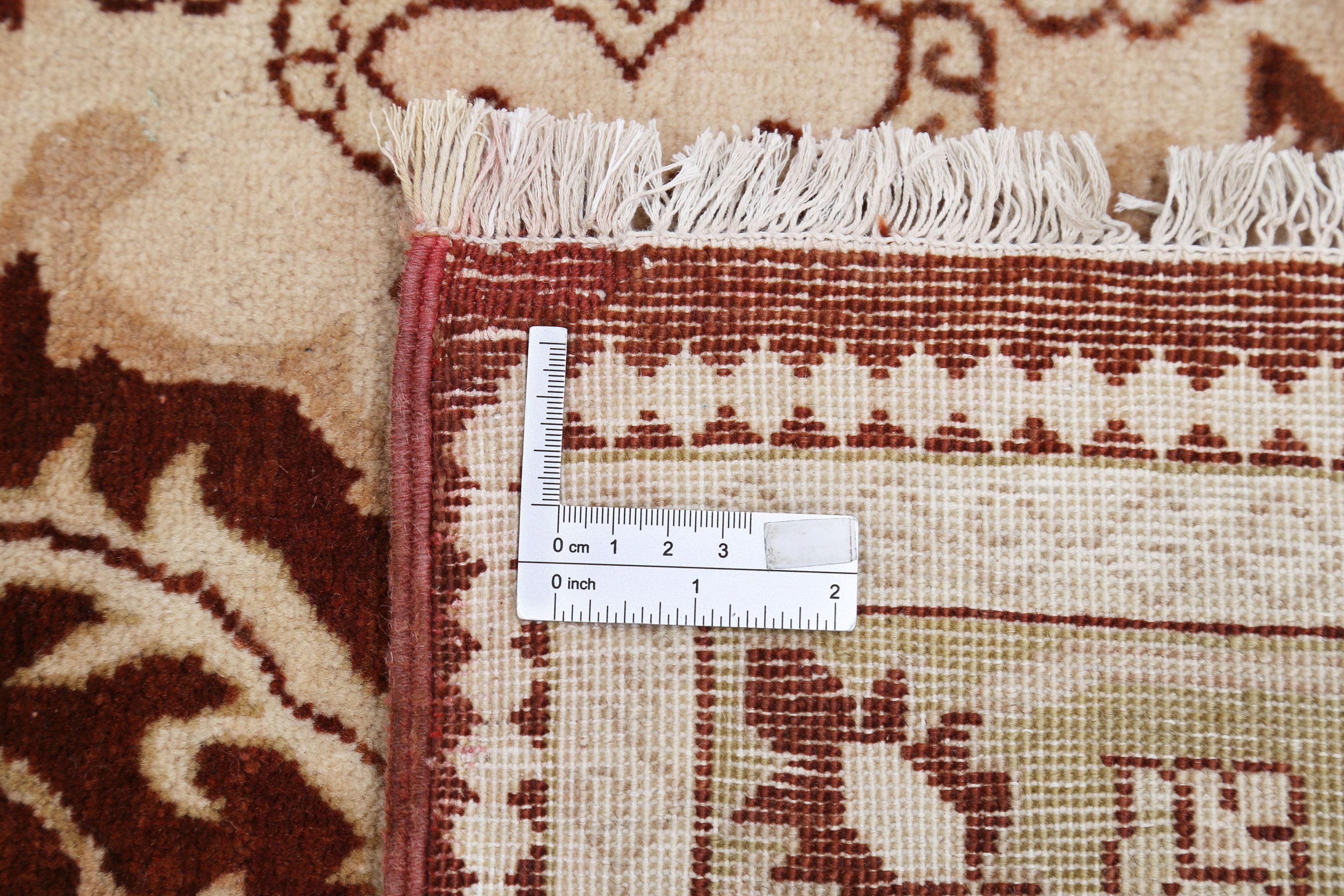 Hand Knotted Ziegler Wool Rug - 11'9'' x 14'7''