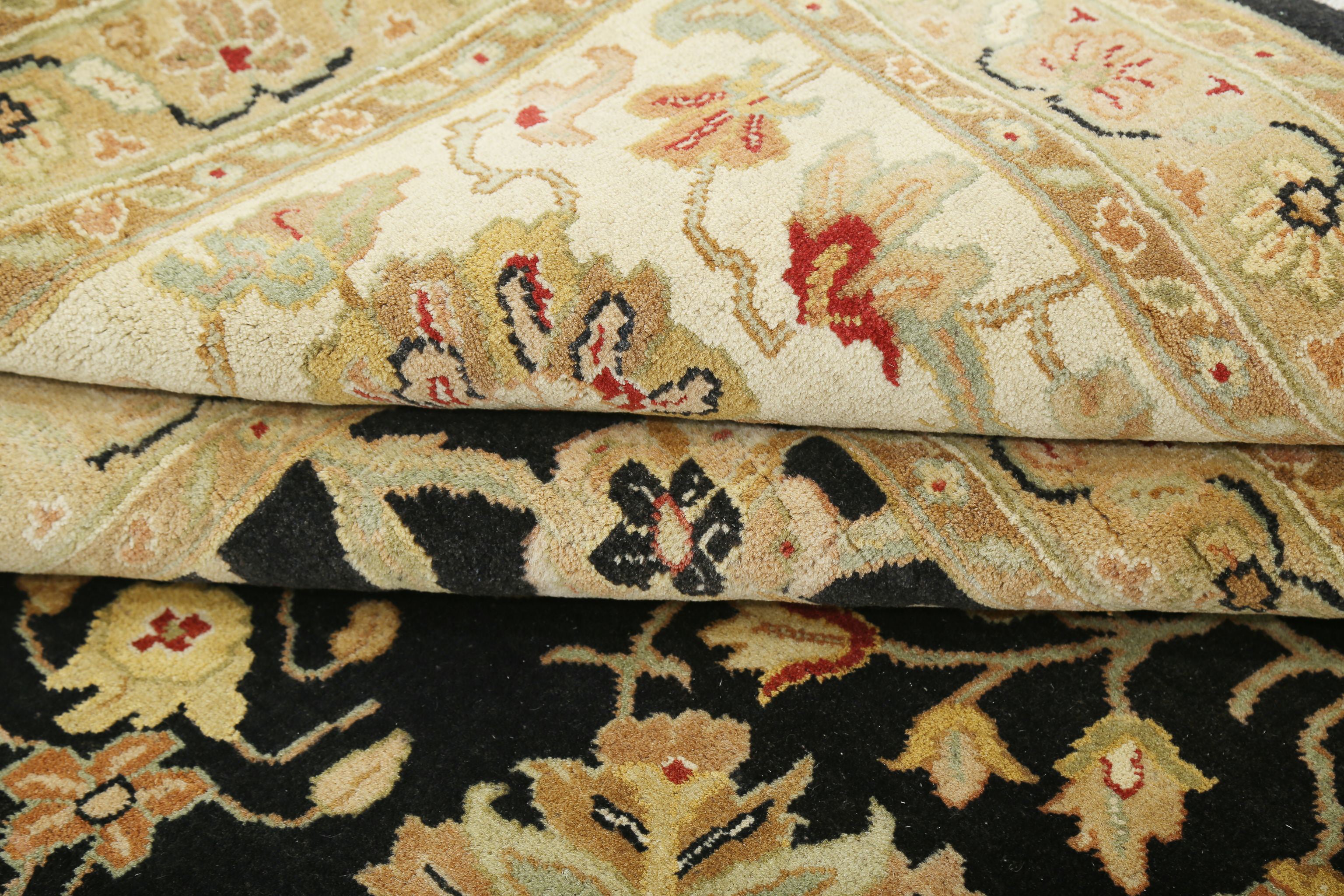 Hand Knotted Ziegler Wool Rug - 11'9'' x 17'9''