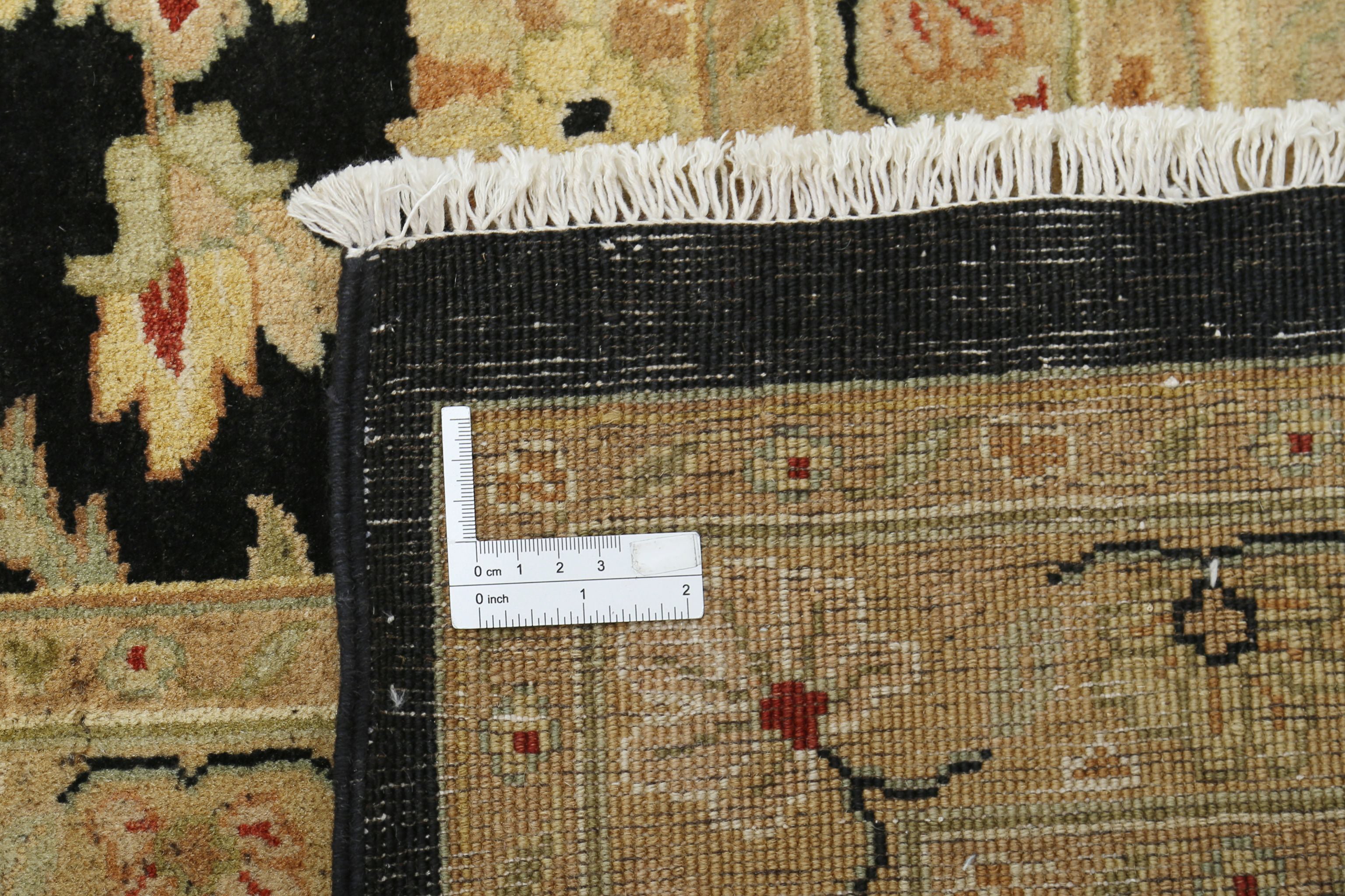 Hand Knotted Ziegler Wool Rug - 11'9'' x 17'9''