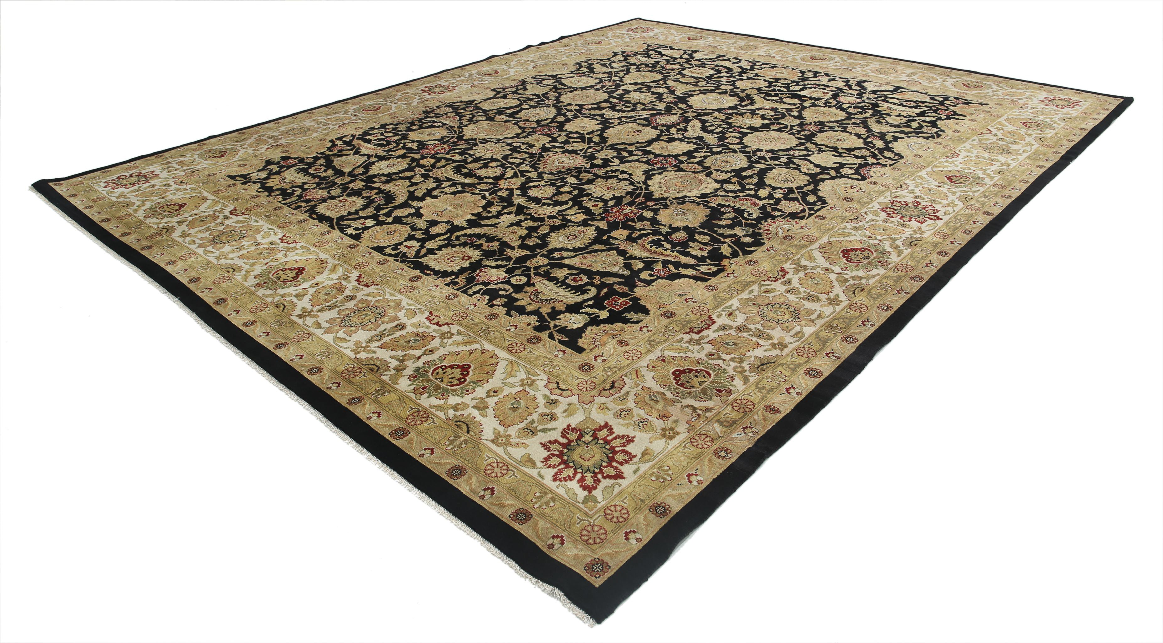 Alfombra de lana Ziegler anudada a mano - 11'9'' x 14'9''