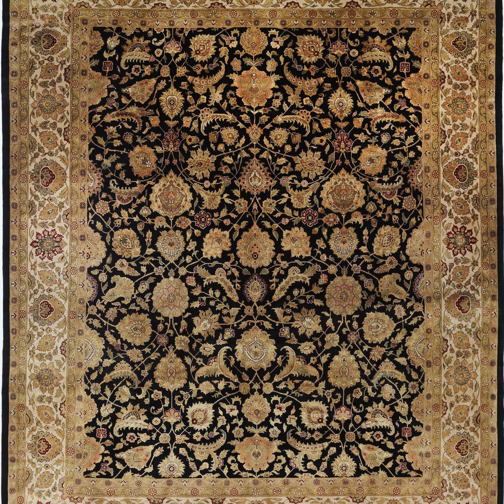 Alfombra de lana Ziegler anudada a mano - 11'9'' x 14'9''