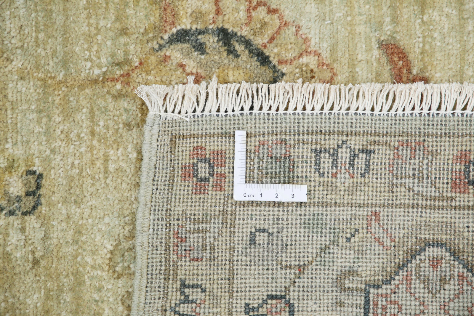 Hand Knotted Ziegler Wool Rug - 5'4'' x 7'9''