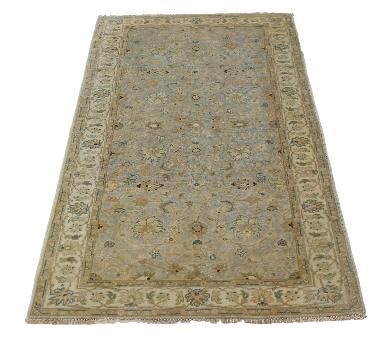 Hand Knotted Ziegler Wool Rug - 2'7'' x 5'7''