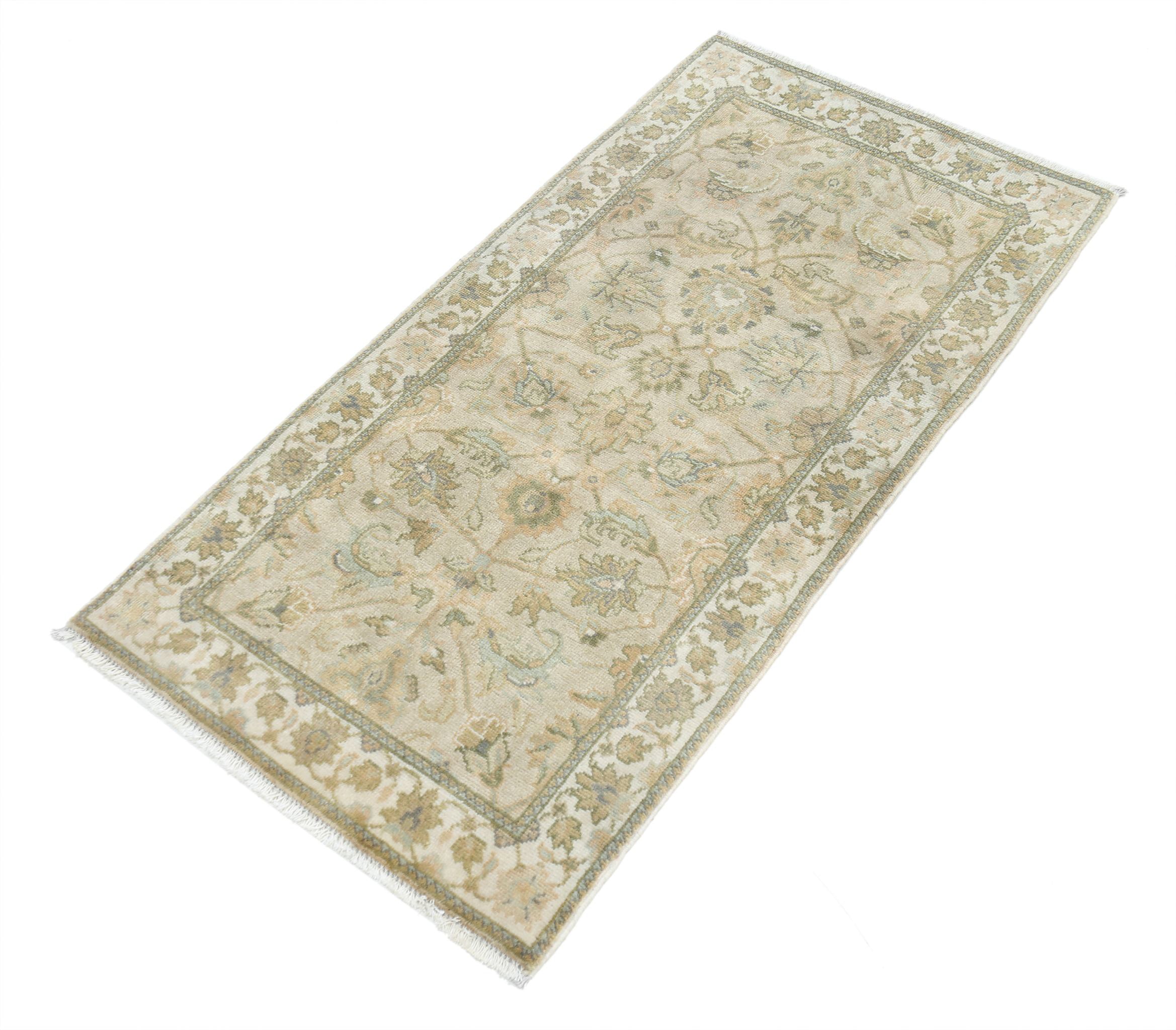 Alfombra de lana Ziegler anudada a mano - 2'0'' x 3'11''