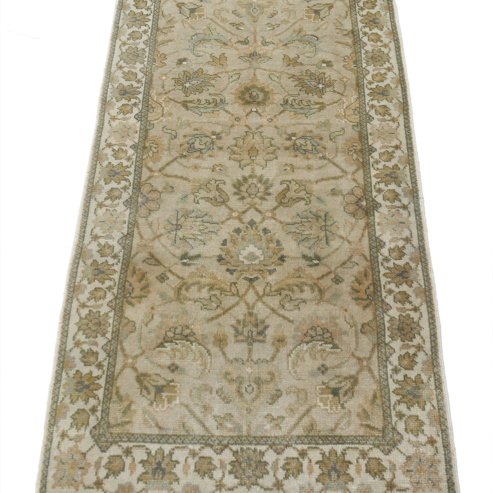 Alfombra de lana Ziegler anudada a mano - 2'0'' x 3'11''