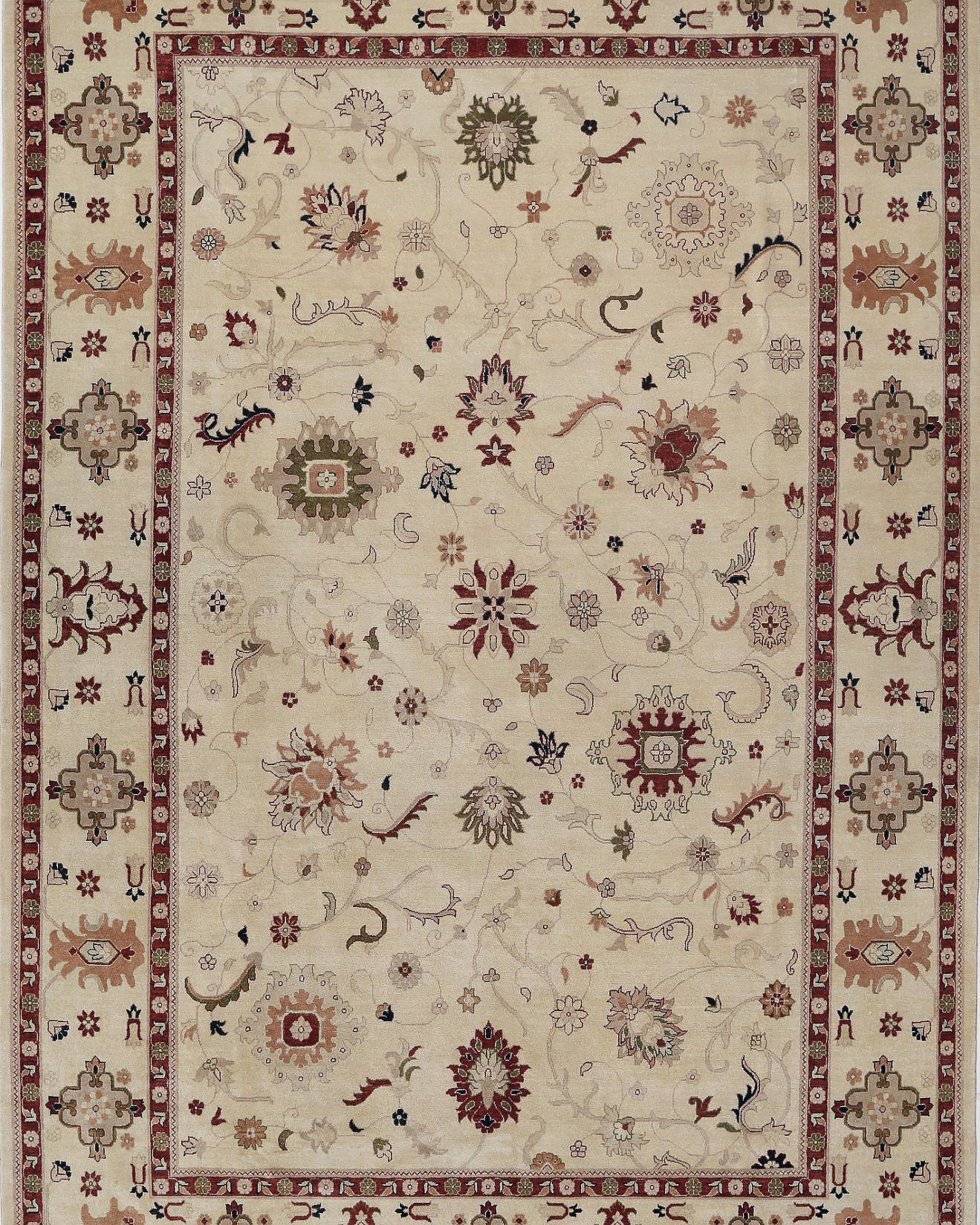 Alfombra de lana Ziegler anudada a mano - 11'7'' x 17'7''