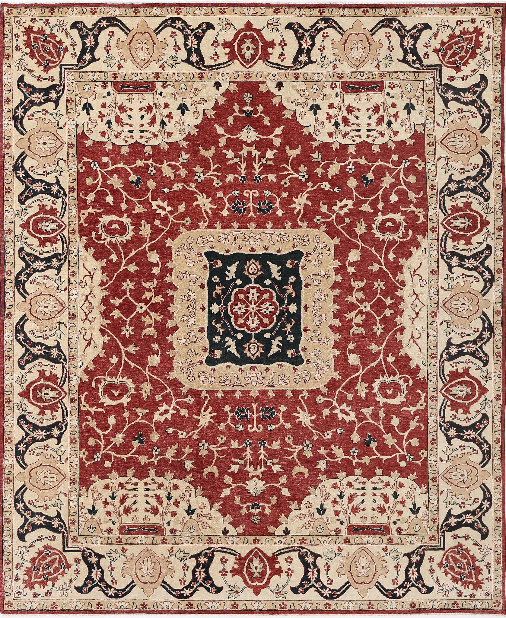 Hand Knotted Ziegler Wool Rug - 11'11'' x 14'8''