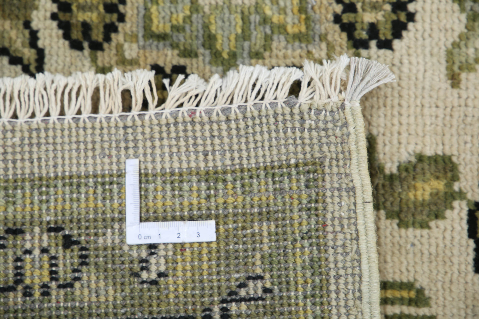 Hand Knotted Ziegler Wool Rug - 8'7'' x 12'0''