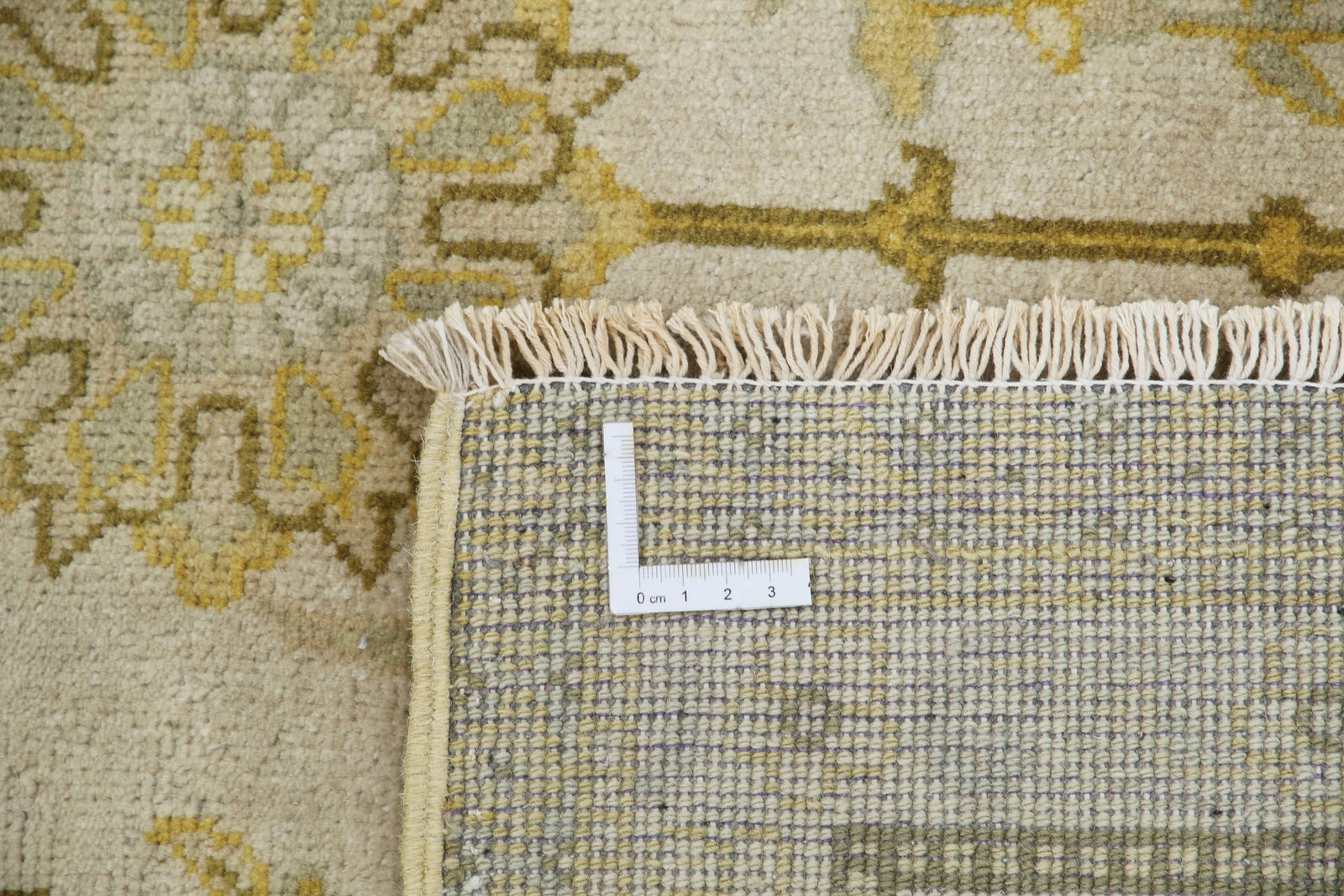 Hand Knotted Ziegler Wool Rug - 7'9'' x 9'9''