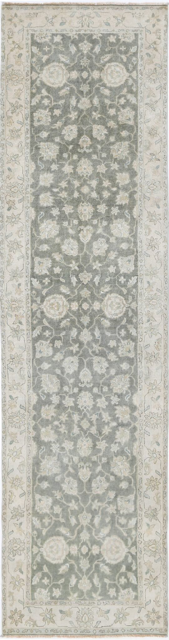 Hand Knotted Ziegler Wool Rug - 2'7'' x 9'11''