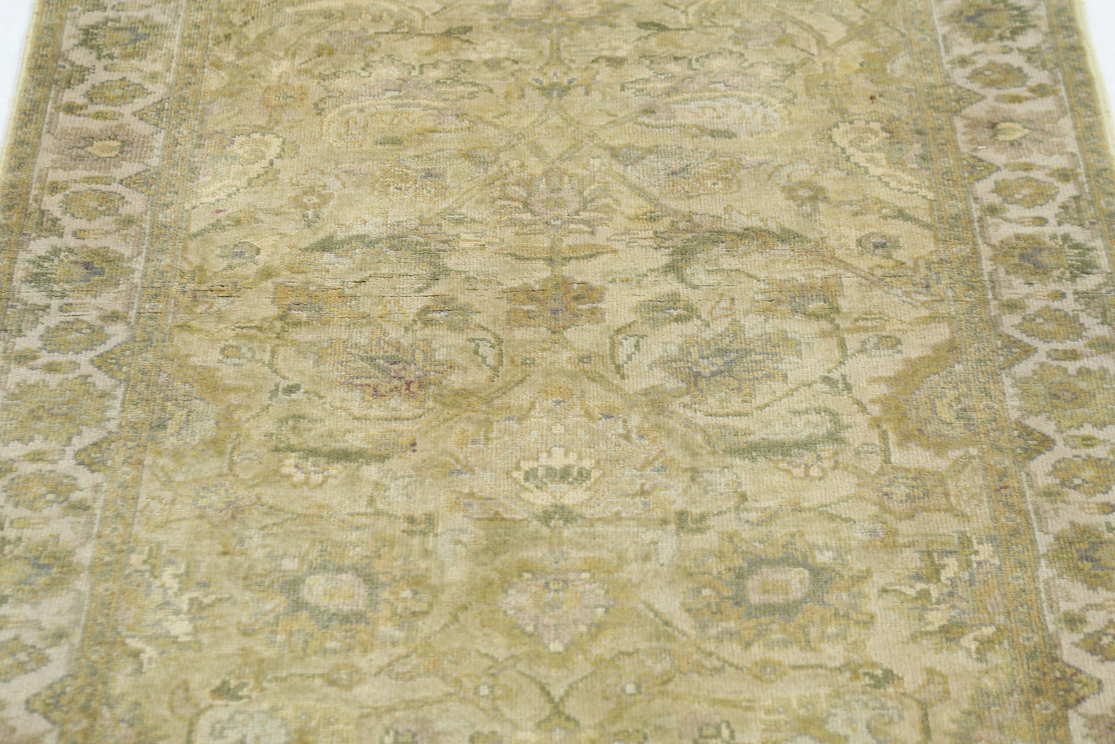 Hand Knotted Ziegler Wool Rug - 2'8'' x 7'8''