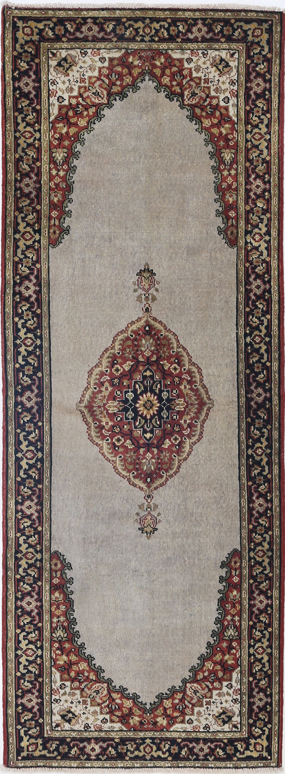 Hand Knotted Ziegler Wool Rug - 2'3'' x 6'7''
