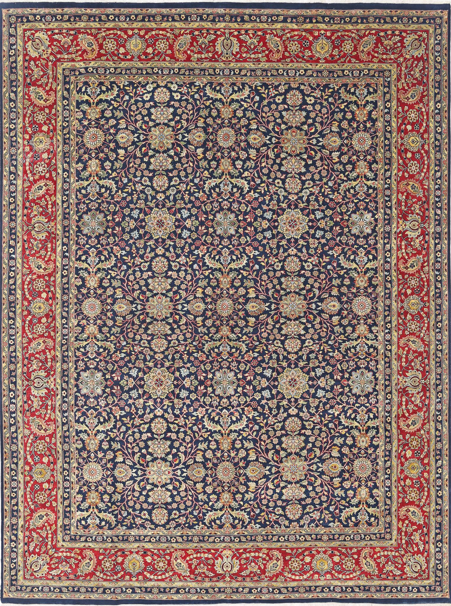 Hand Knotted Heritage Wool Rug - 8'9'' x 11'11''
