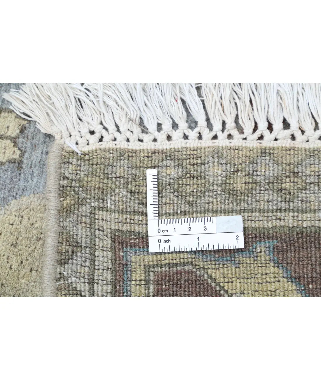 Tapis en laine Agra Polonaise noué à la main - 8'1'' x 11'4''