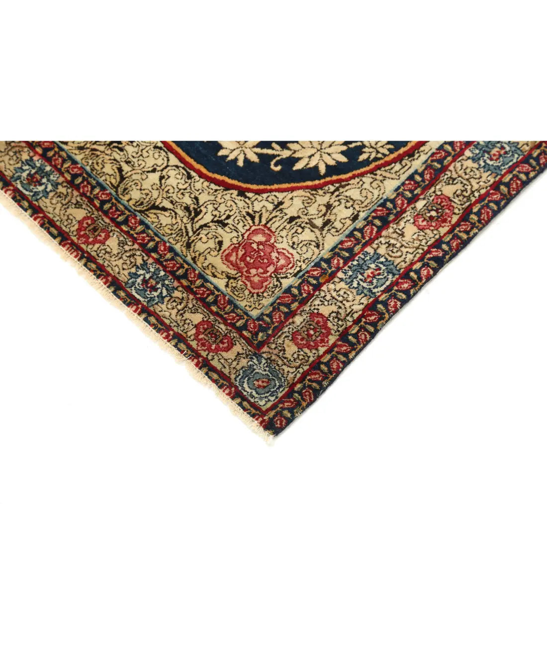 Hand Knotted Antique Masterpiece Persian Tabriz Fine Wool Rug - 1'11'' x 2'10'' - Arteverk Rugs Area rug