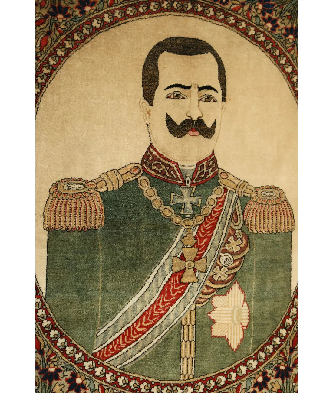 Hand Knotted Antique Masterpiece Oriental Kashan Fine Wool Rug - 2'5'' x 3'2''