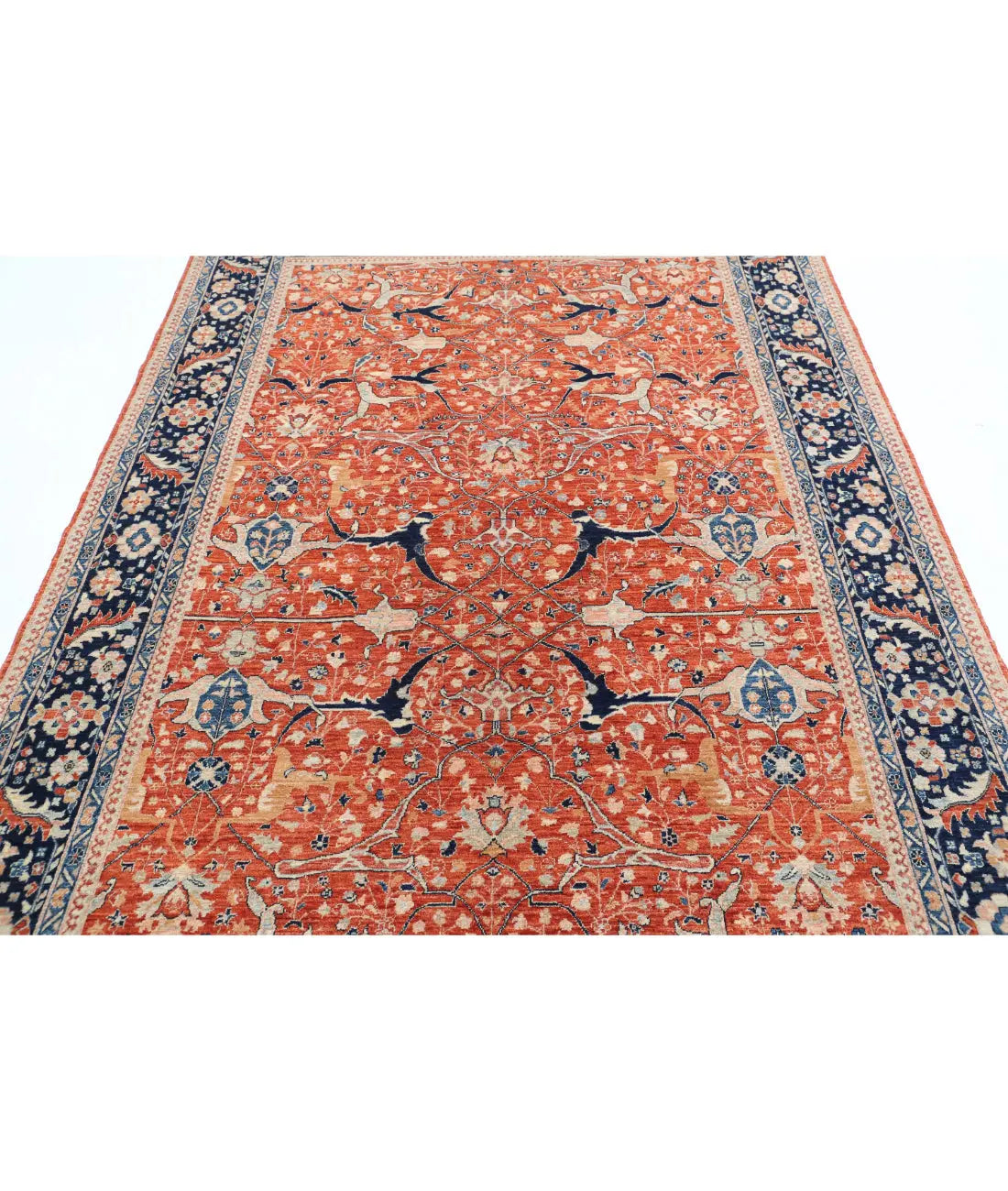 Hand Knotted Ariana Haji Jalili Wool Rug - 6'0'' x 9'1'' - Arteverk Rugs Area rug