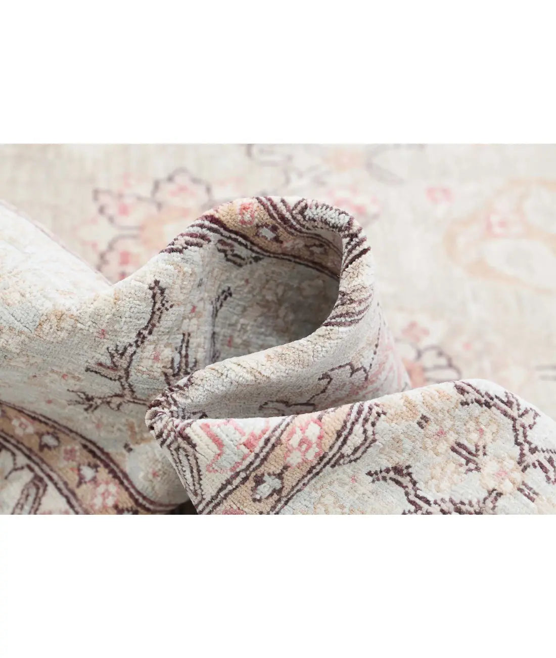 Hand Knotted Ariana Haji Jalili Wool Rug - 8'0'' x 9'7'' - Arteverk Rugs Area rug