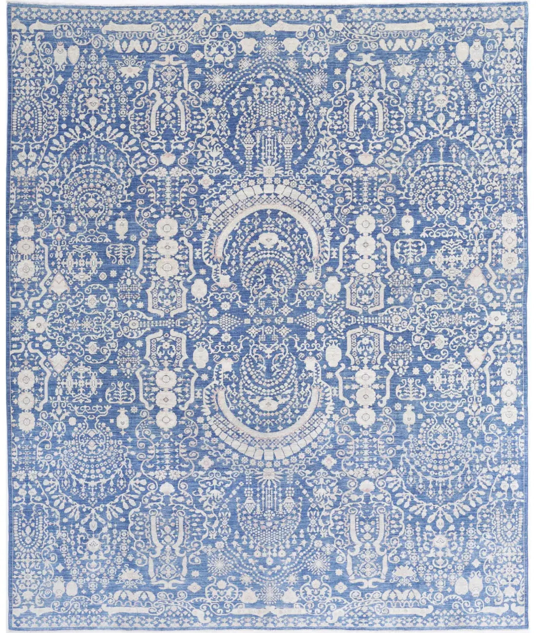 Hand Knotted Ariana Haji Jalili Wool Rug - 8'0'' x 9'8''