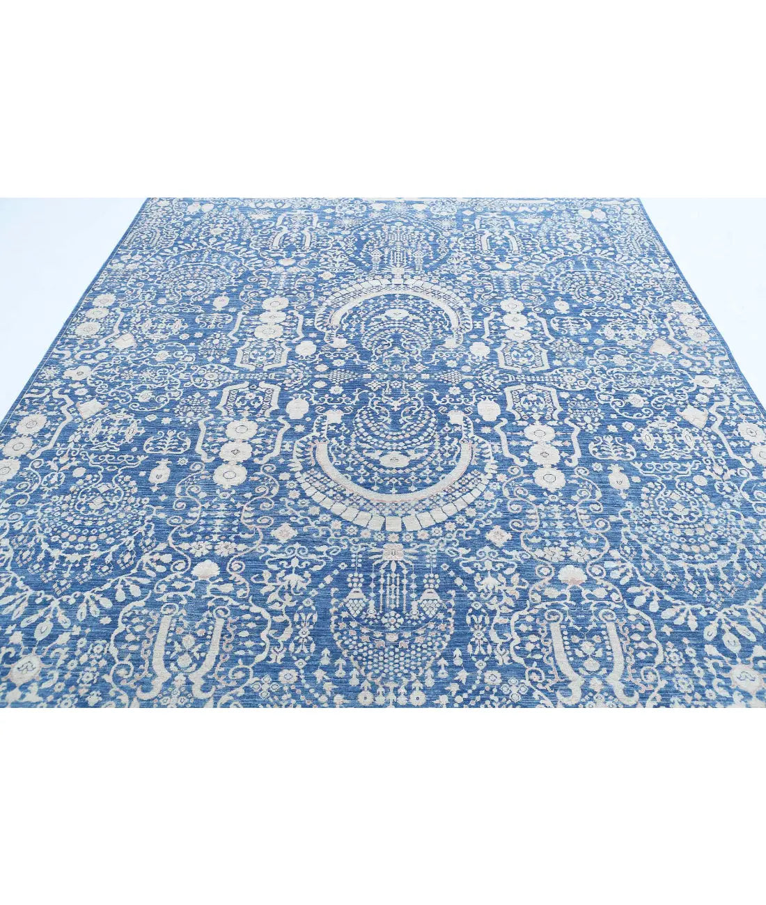 Hand Knotted Ariana Haji Jalili Wool Rug - 8'0'' x 9'8'' - Arteverk Rugs Area rug