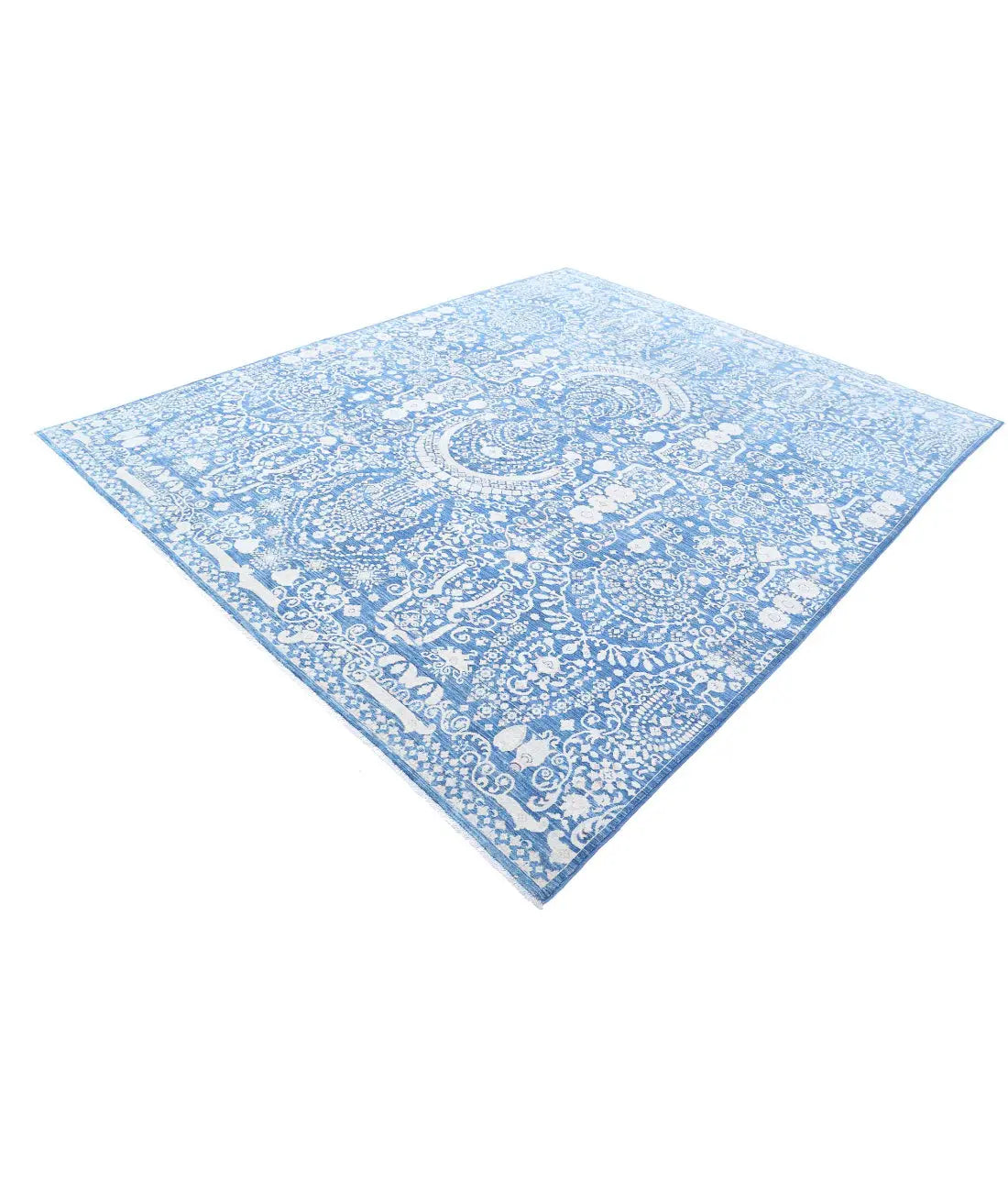 Hand Knotted Ariana Haji Jalili Wool Rug - 8'0'' x 9'8'' - Arteverk Rugs Area rug
