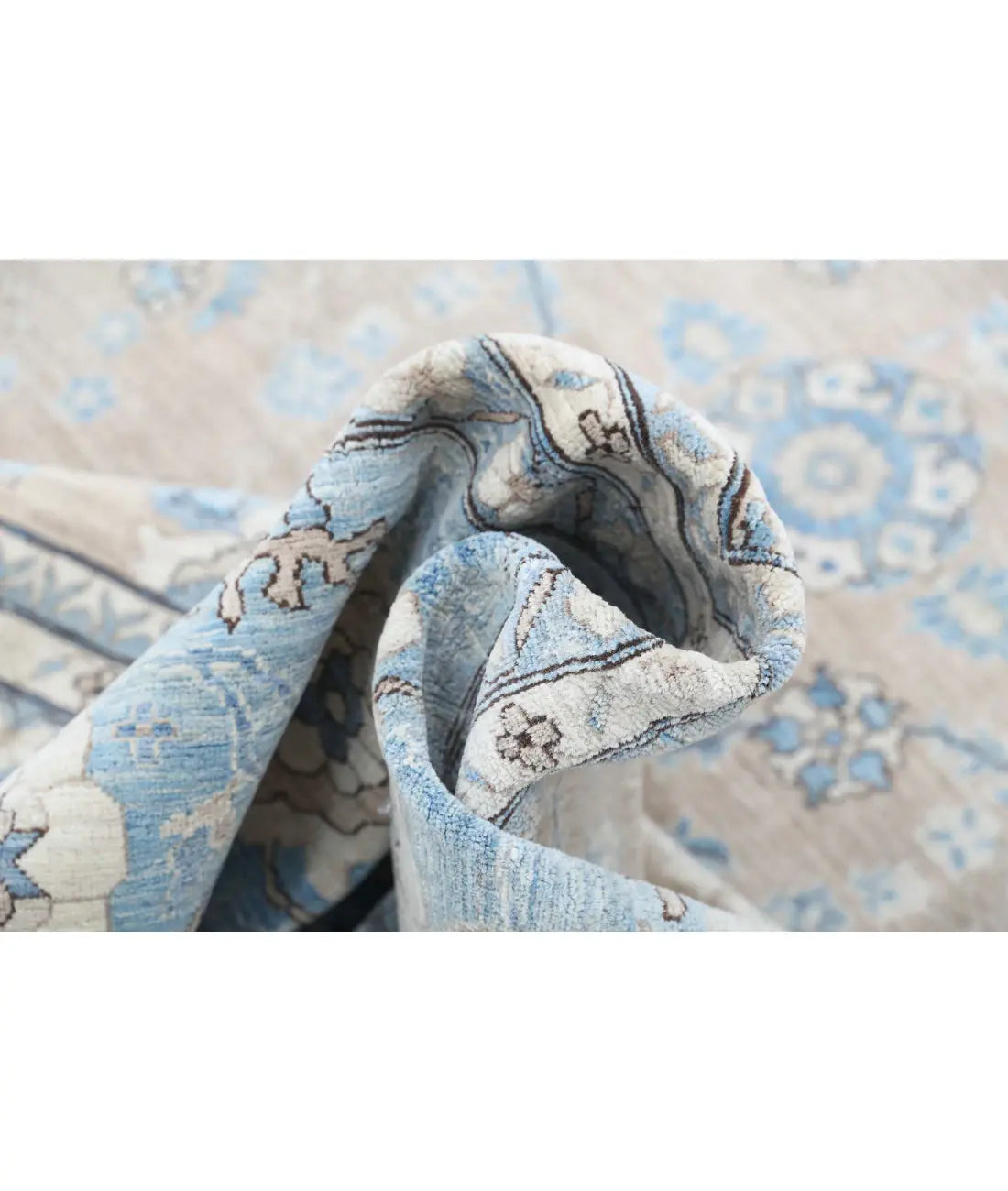 Hand Knotted Ariana Haji Jalili Wool Rug - 8'9'' x 12'4'' - Arteverk Rugs Area rug